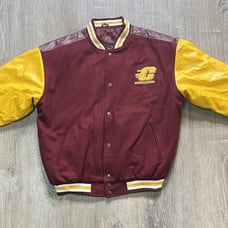 Steve & Barry's Central Michigan University Varsity Coat Jacket size Medium CMU