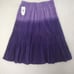 Vintage First Issue by Liz Claiborne Women's XL June Tribal Purple Skirt NWT