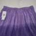 Vintage First Issue by Liz Claiborne Women's XL June Tribal Purple Skirt NWT