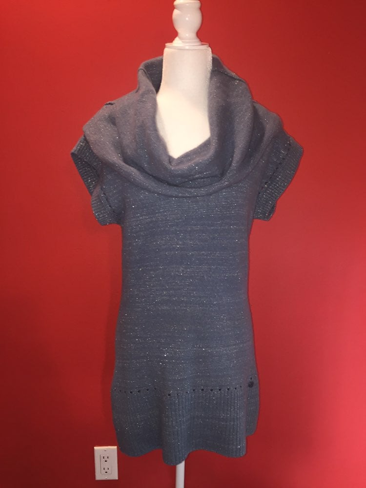 Armani Exchange Wool Adjustable Tunic