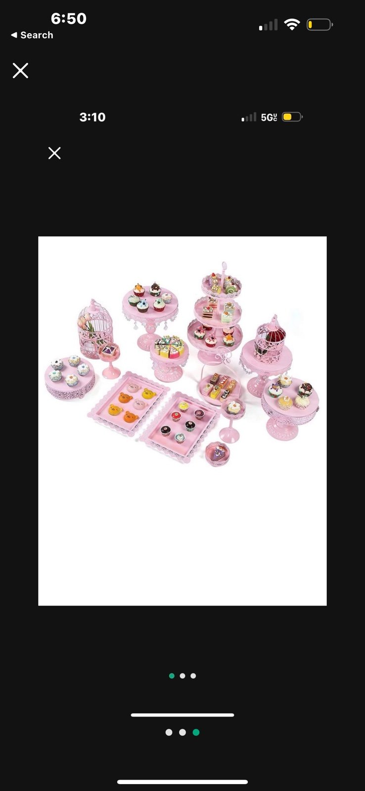 Baby shower, wedding cake set
