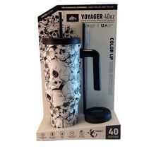Hydrapeak Skull Tumbler 40oz white skulls brand new