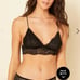 Cosabella Pret A Porter Bralette. Black. Large. New