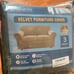 Velvet furniture cover three piece set