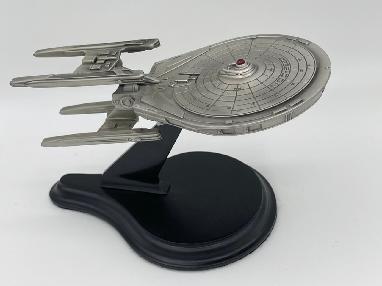 Star trek uss stargazer pewter collecteble