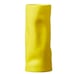 NEW Baydo G Elegant Decor 2 Refined Ceramic Vases YELLOW- Irregular Face Design