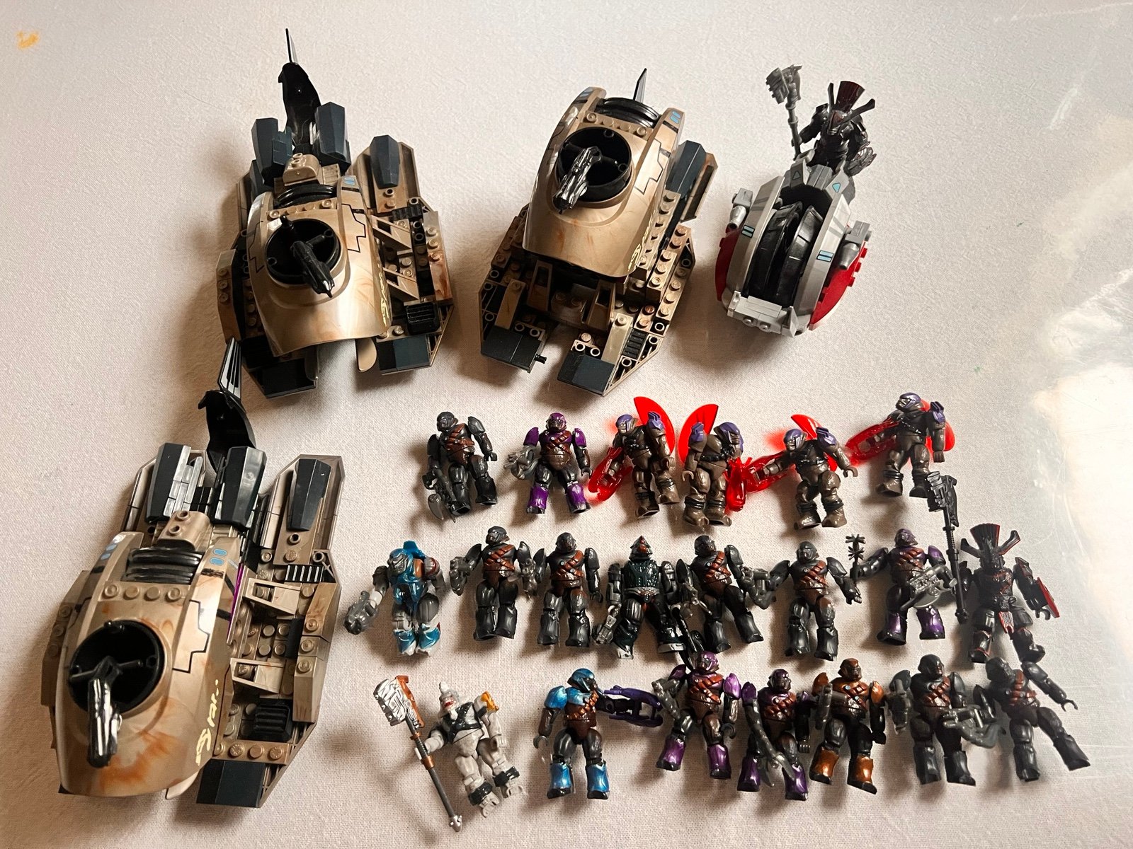 Halo Mega Bloks/Construx BRUTE COLLECTION