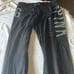 PINK Velour Classic Pant in pure Black