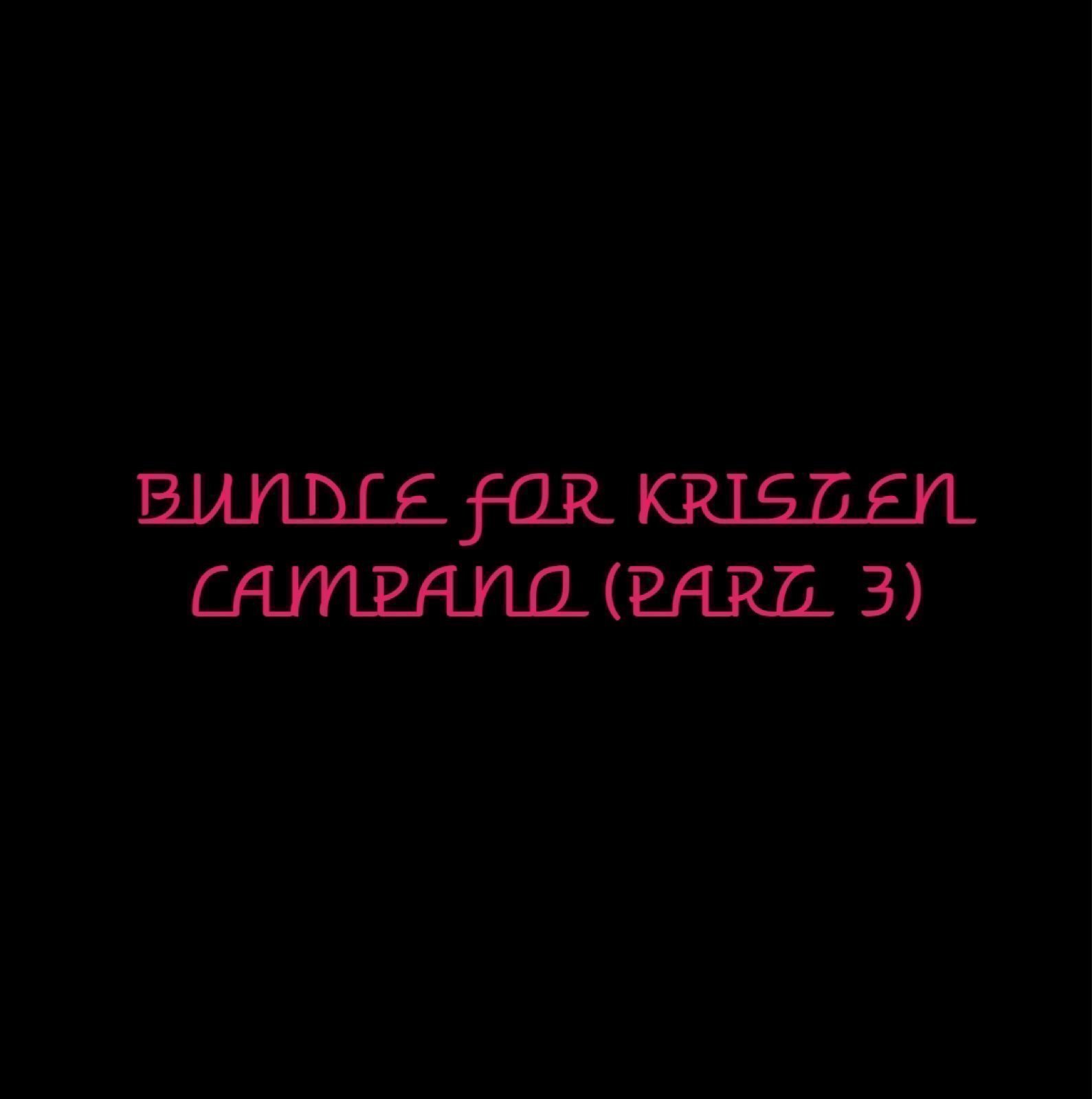Bundle For Kristen Campano (Part 3):