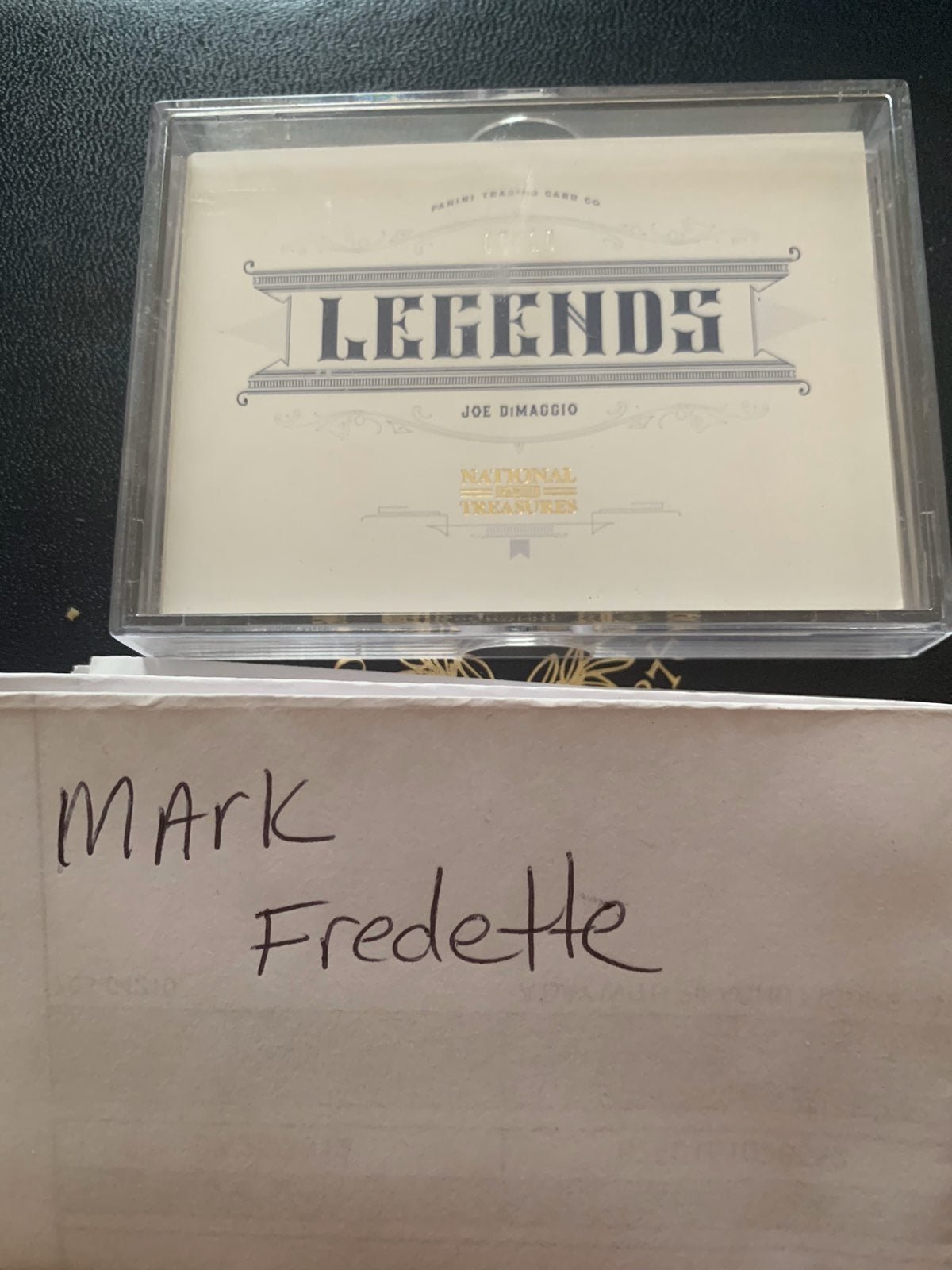 2012 Panini Joe Dimaggio Legend cuts