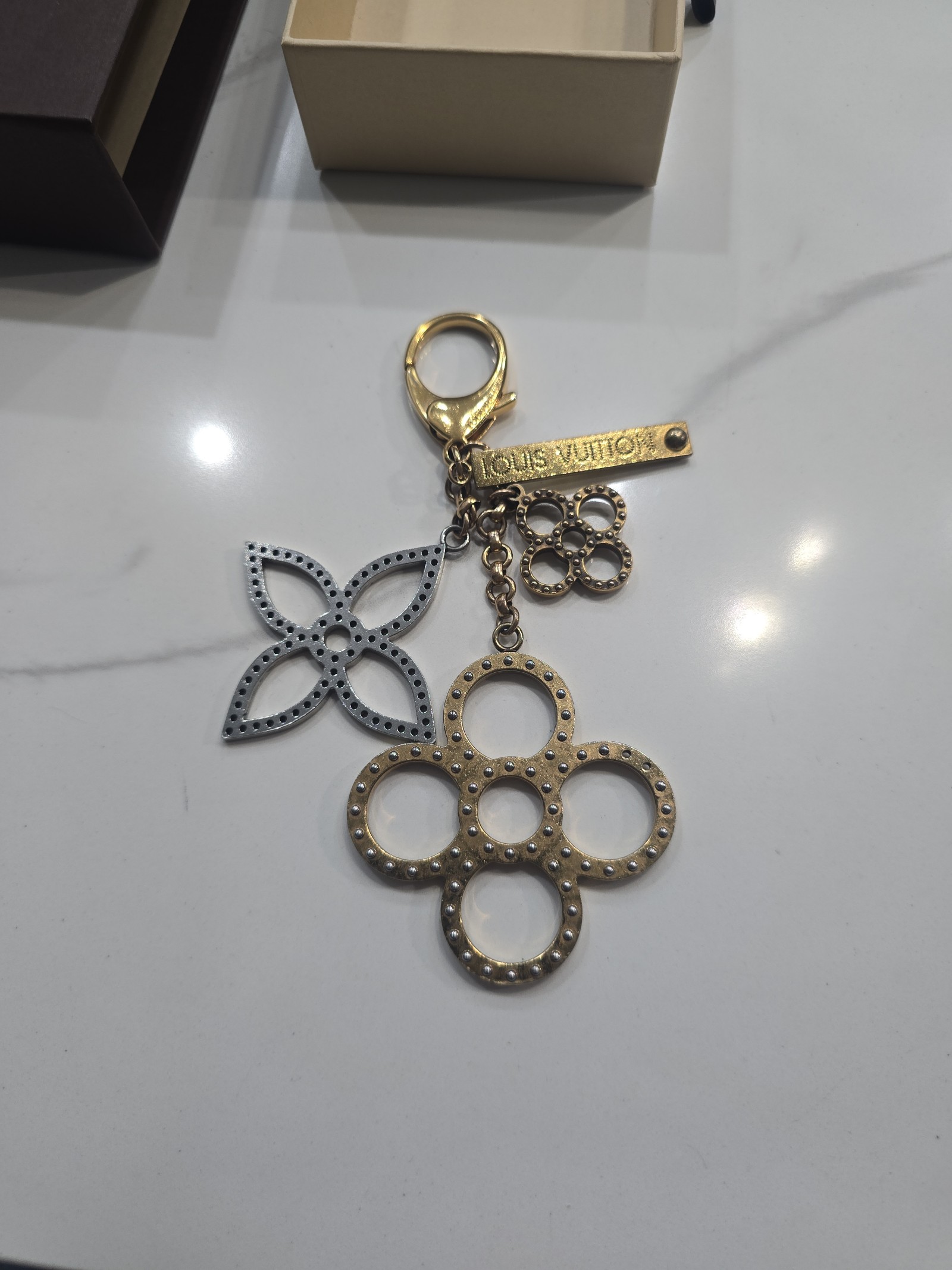Louis Vuitton bag charm