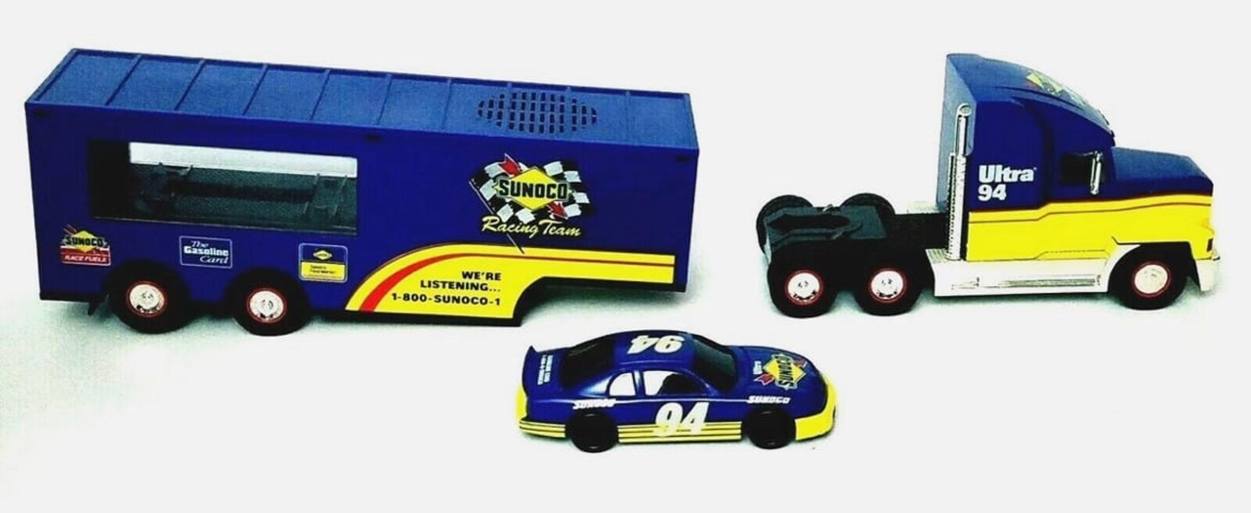 Vintage 1997 Sunoco Racing Team Truck Fourth of a Series
