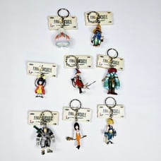 Final Fantasy 9 IX Complete Set of 8 Keychain Figure Banpresto 2000 JAPAN