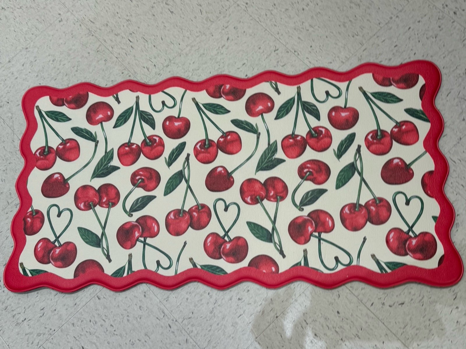 brand new cherry mat new