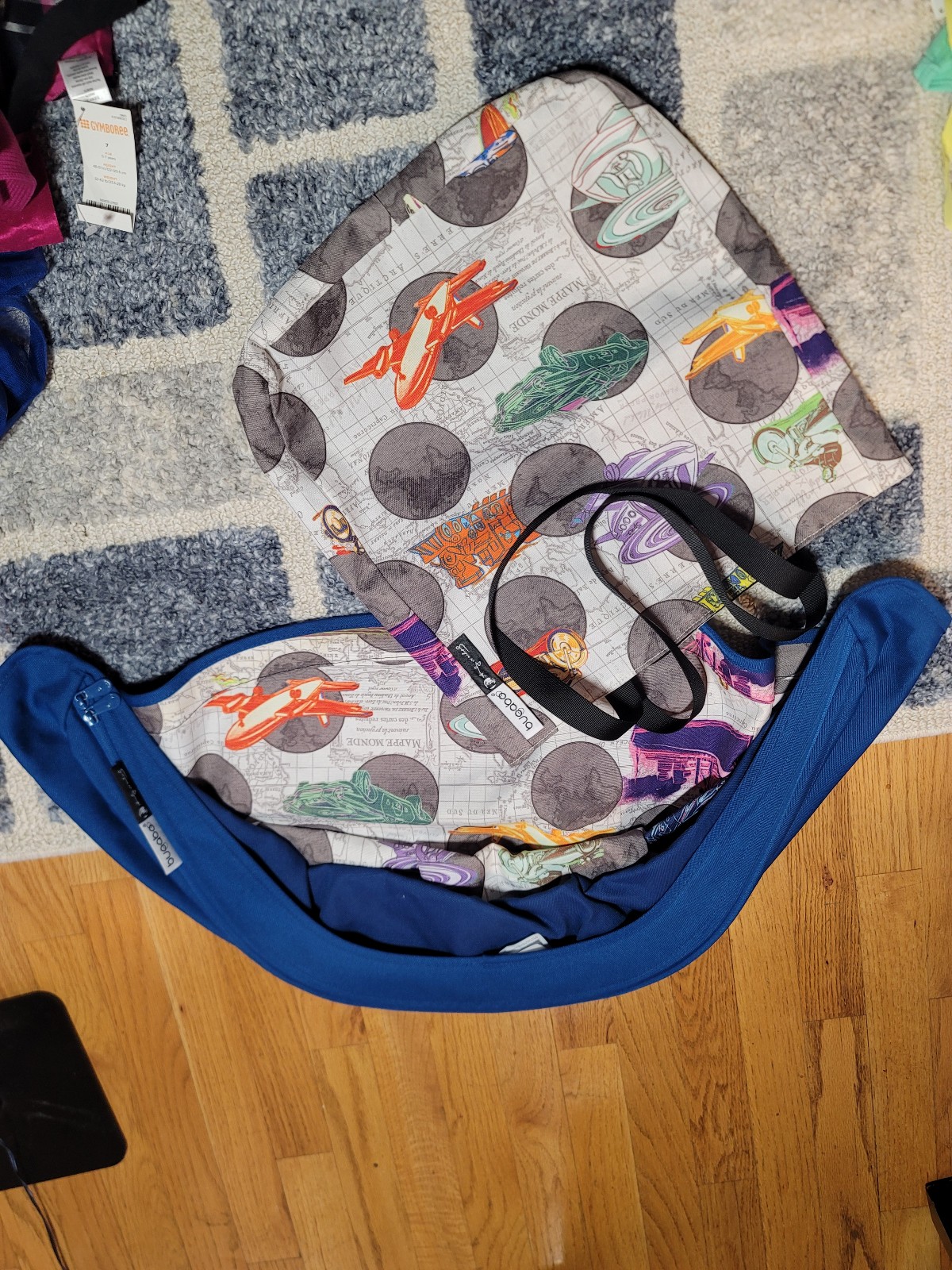 Bugaboo Cameleon Andy Warhol Canopy and Bag Set