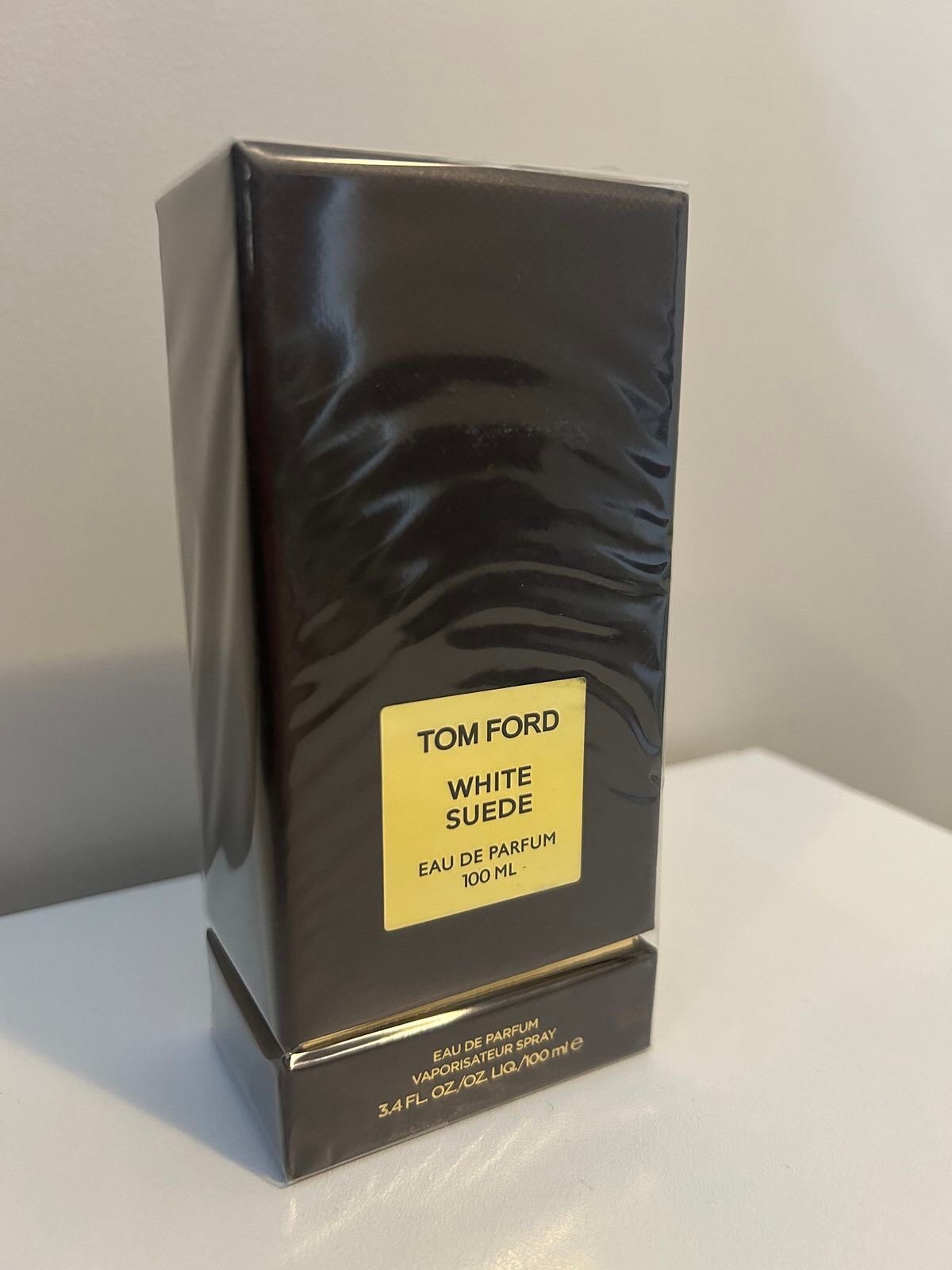 Tom Ford White Suede