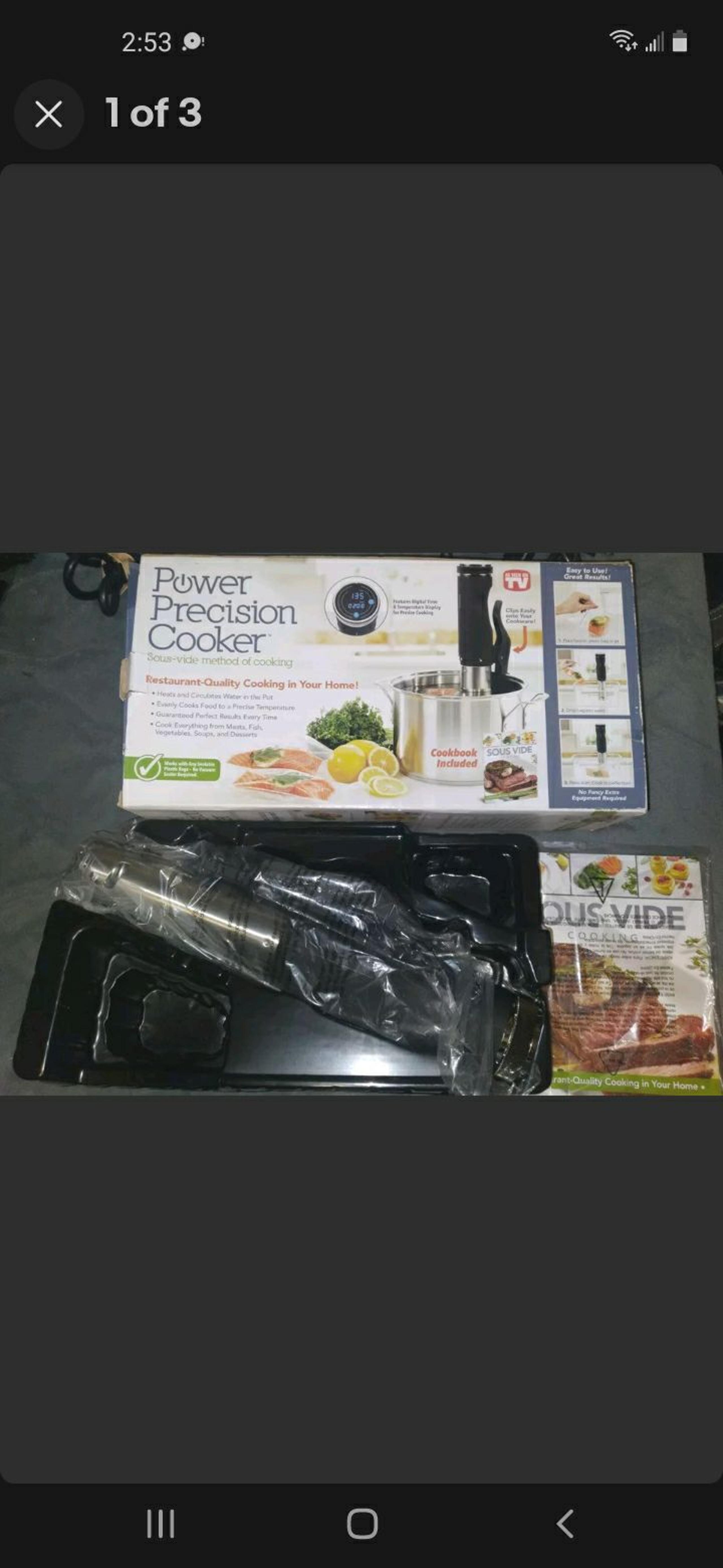 Power Precision Cooker As Seen On TV originally $79.92