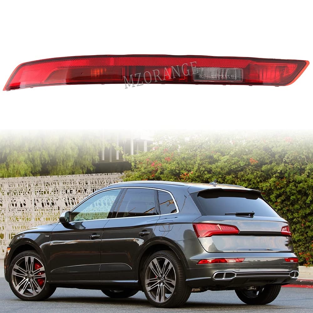 MZORANGE Rear Bumper Reflectors Light Stop Brake Lights 5 Holds Fit For Audi Q5