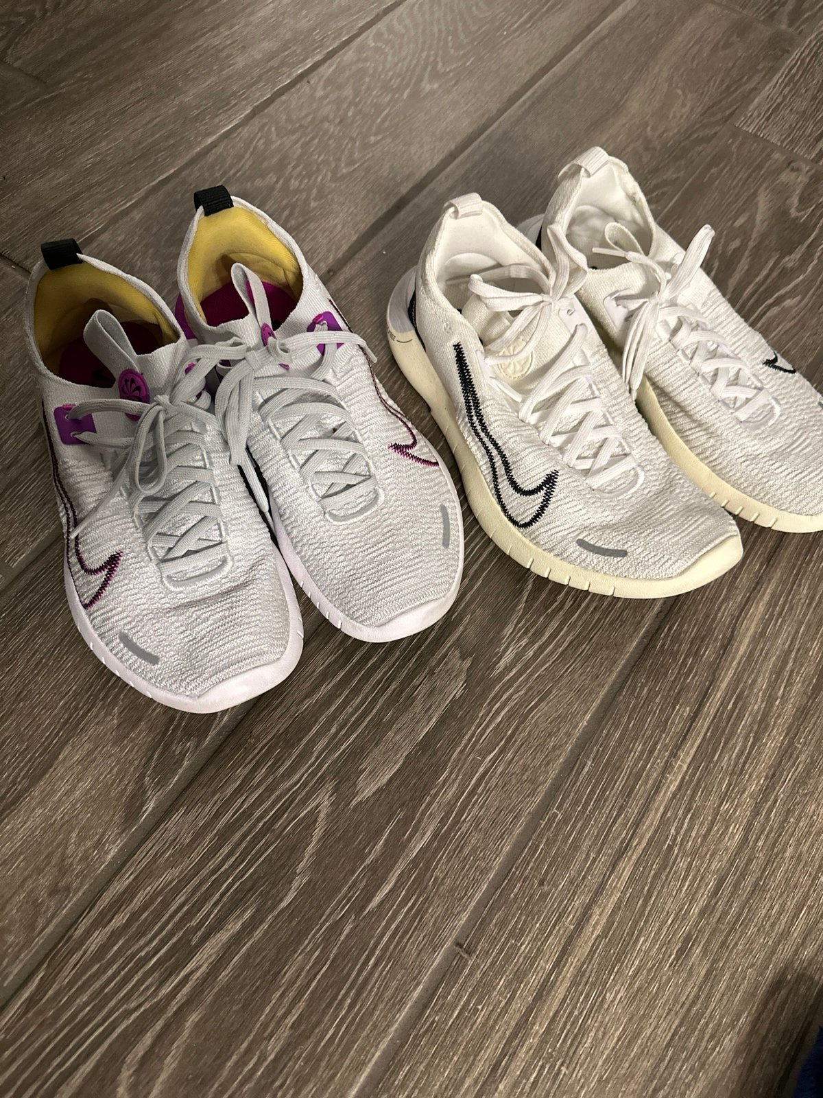 New women’s Nike running Shoes both size 8.5 bundle