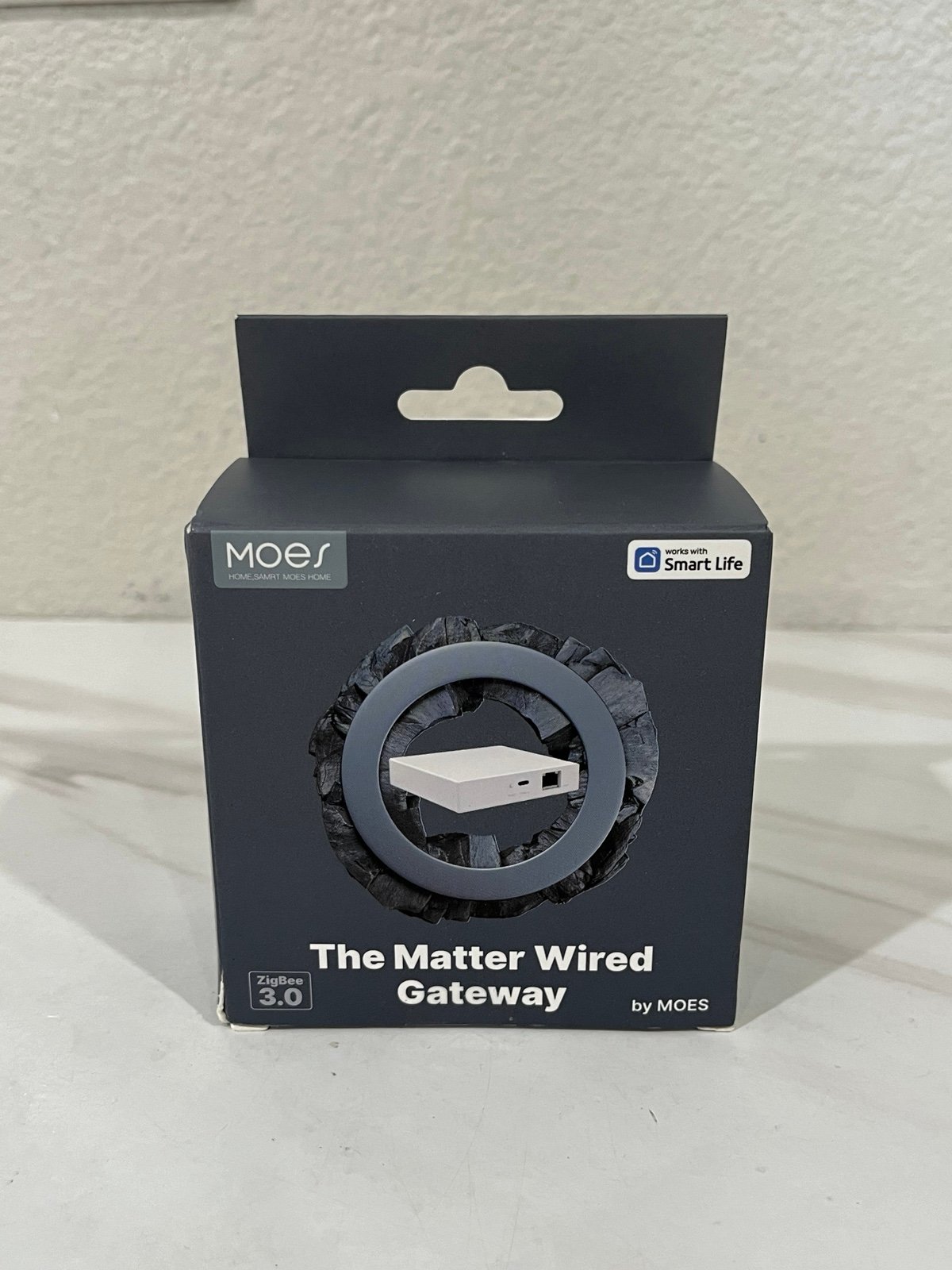 MOES Smart ZigBee Matter Thread Gateway Hub Support SmartThings, Homekit, Tuya