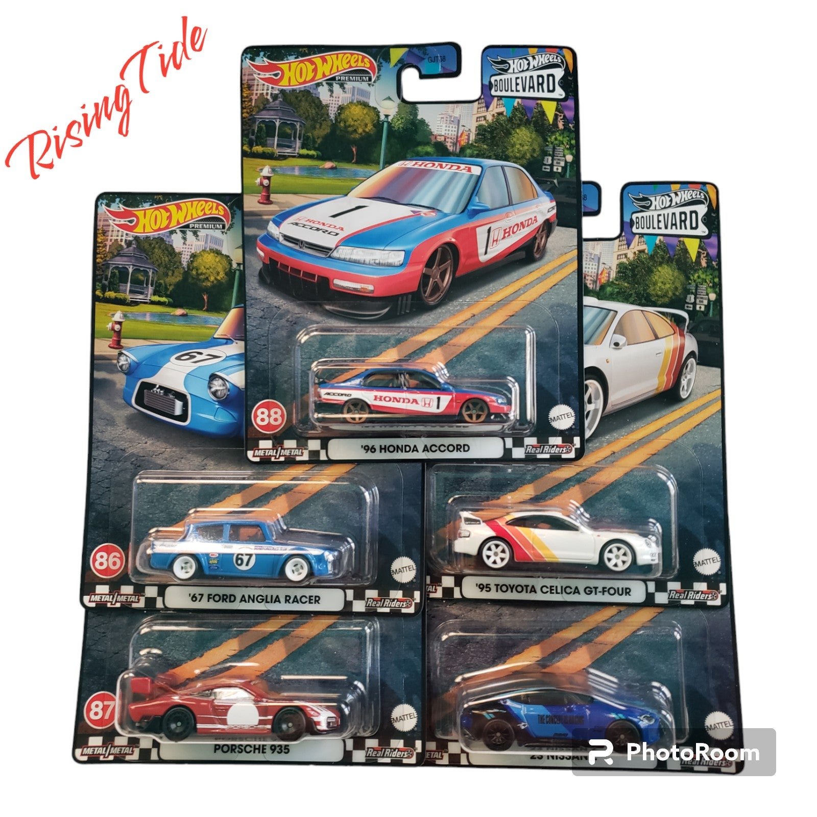 Hot wheels boulevard set 86-90