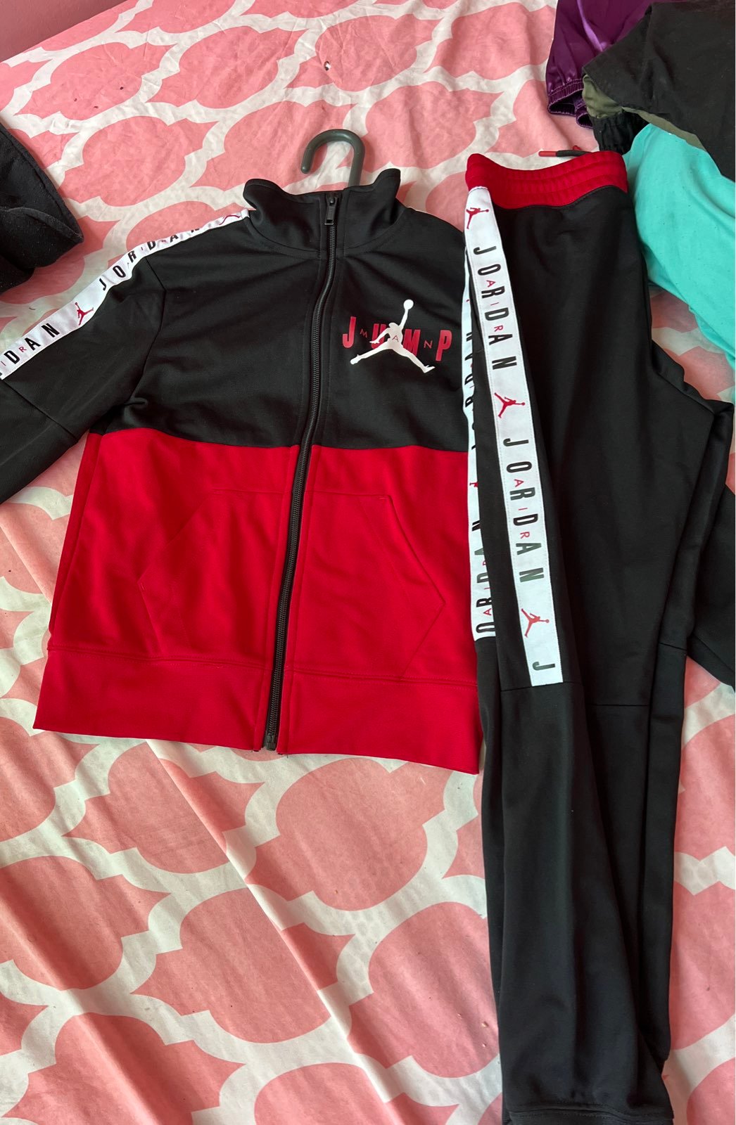 Jordans track suit