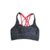 Lululemon Free To Be Serene Sports Bras size 4 Gray Red