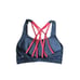 Lululemon Free To Be Serene Sports Bras size 4 Gray Red