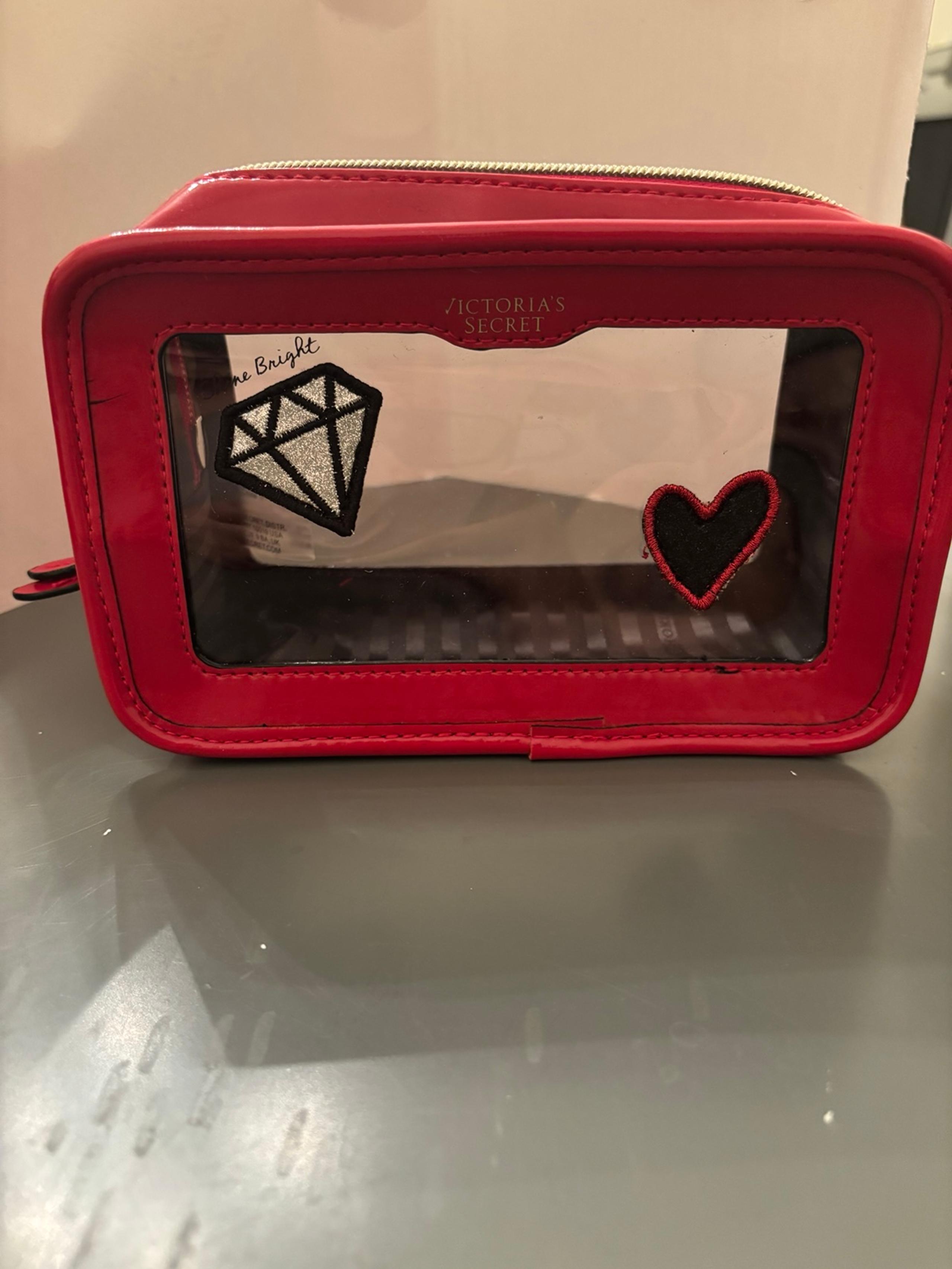 Victoria’s Secret boxy cosmetic bag