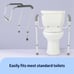NEW Medline Toilet Safety Rail For Seniors with Easy Installation