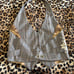 ❤︎ Vintage Grey and White Stripped Halter Top Vest
