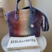Brahmin Duxbury Satchel Summerlight Ombré Mini