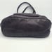 Latico Ellison Aubergine Leather Shoulder Bag Limited Edition A'Mano Collection