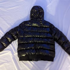 Calvin Klein Black Puffer Jacket Men Size Large