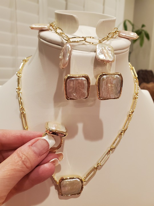 Harper Cultured Pearl Bracelet in 14kyg