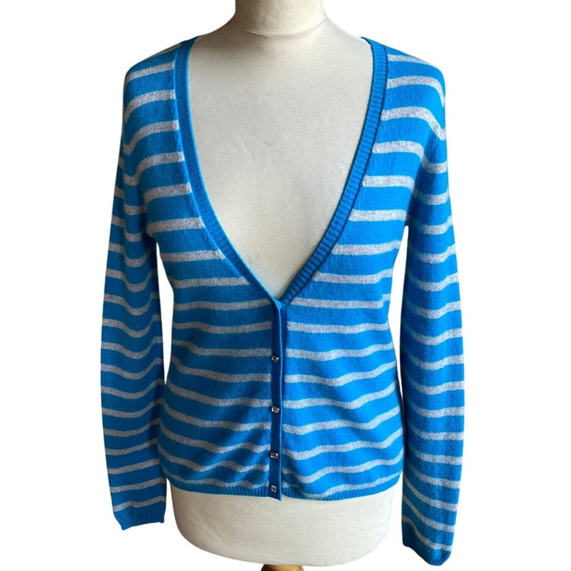NWT Bay Studio 100% Cashmere Cardigan Sweater Size M