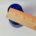 Bohemian Glass Vase Cobalt Blue 7.5 Inch
