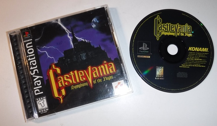 Castlevania Symphony of The Night For Playstation 1 Complete CIB