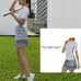 Nwt Lucky In Love Gorgeous Pleated Golf Skirt Skort Shorts w/ Pocket S Small