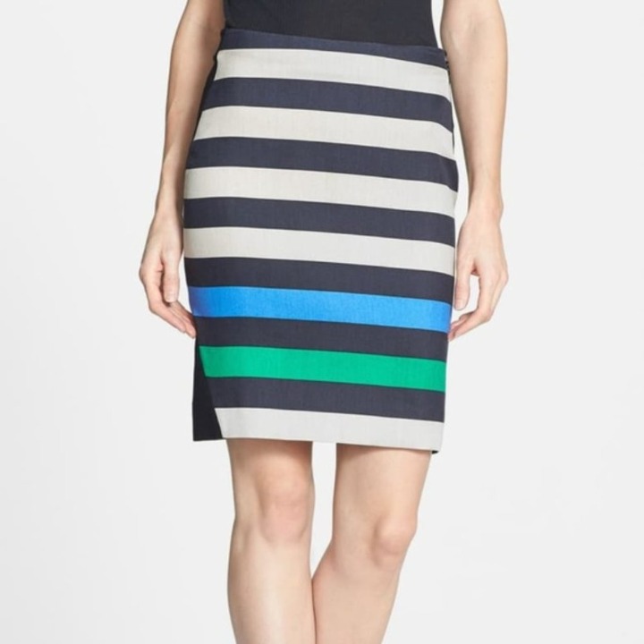 Diane Von Furstenberg 'Mae' Mikado Skirt
