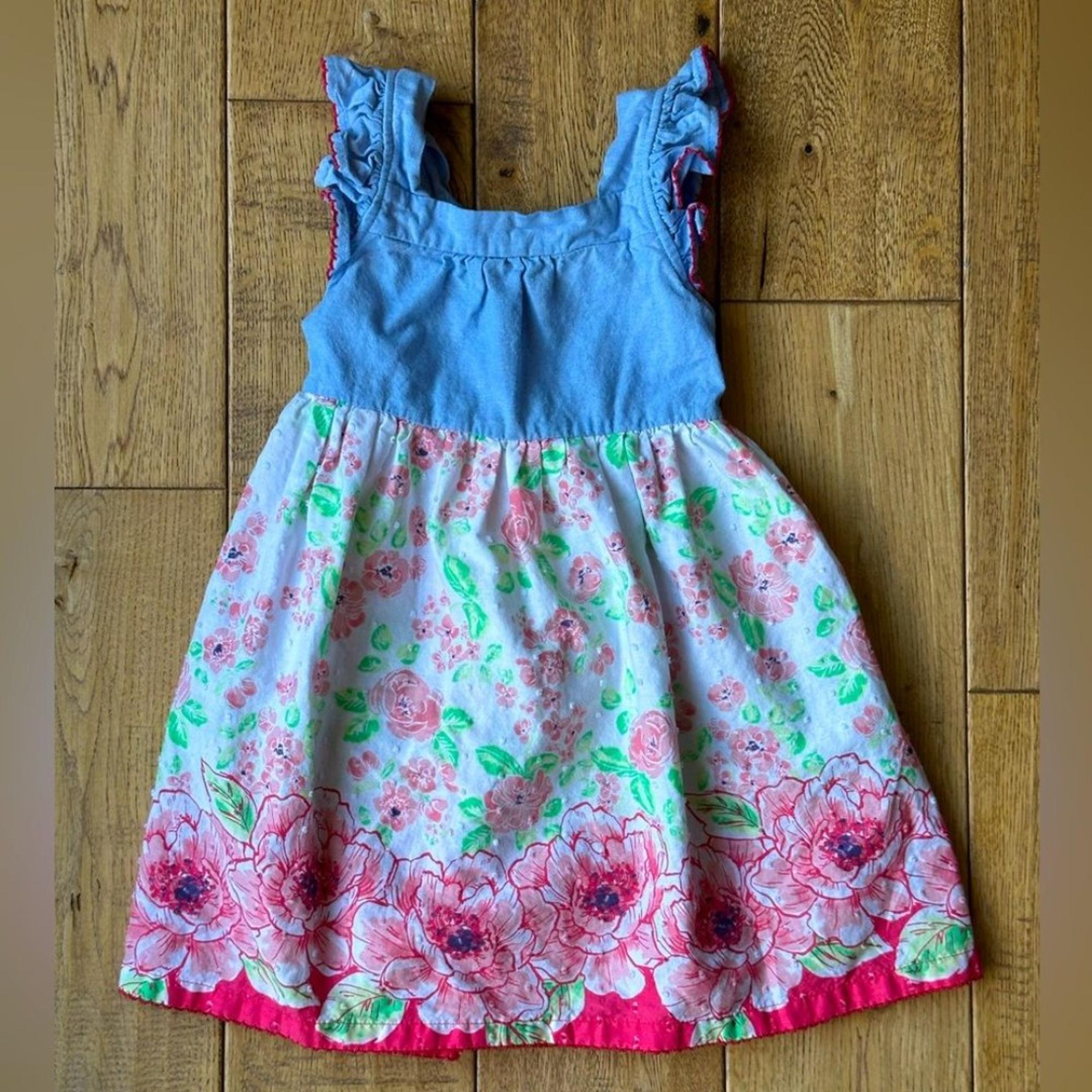 Penelope Mack Floral Dress size 24 Months