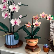 NEW Mini Orchid Building Set - Artificial, Fake Orchid for Home Decor