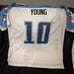 Vince Young Tennessee Titans NFL Reebok Logo Print Jersey Size XXLarge