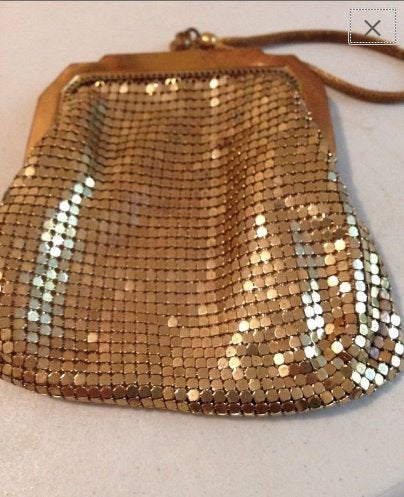 Vintage WHITING & DAVIS Flapper Purse