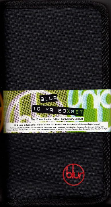 Blur ‎– 10th Anniversary Box Set (1999) Food – BLURBOX 22xCD set Ltd. Ed. NEW