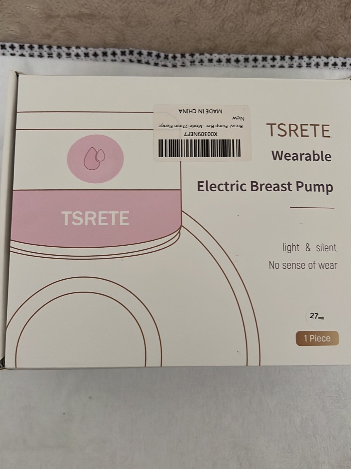 TSRETE Wearable Electric Breast Pump