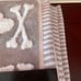 Caro Home Halloween Gray/White Skull Crossbones Bath Hand Towel Set of 3-NWT