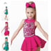 Weissman Showtime Girls All Electric Dance Costume -hot pink size XSC 4/5