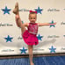 Weissman Showtime Girls All Electric Dance Costume -hot pink size XSC 4/5