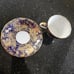 Vintage Aynsley Cobalt Blue and Gold Teacup and Saucer, England